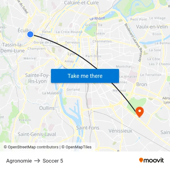 Agronomie to Soccer 5 map