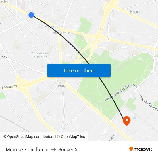 Mermoz - Californie to Soccer 5 map