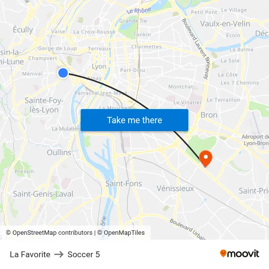La Favorite to Soccer 5 map