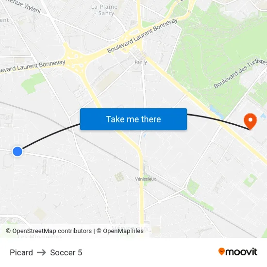 Picard to Soccer 5 map