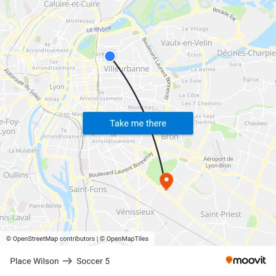 Place Wilson to Soccer 5 map
