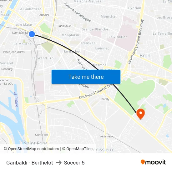 Garibaldi - Berthelot to Soccer 5 map