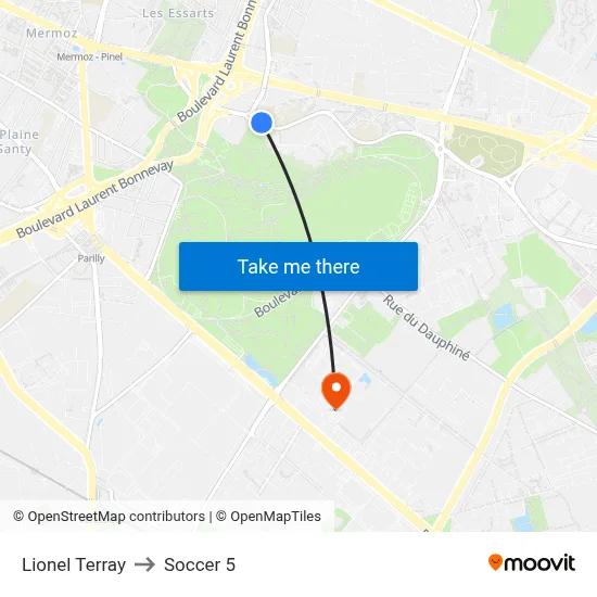Lionel Terray to Soccer 5 map