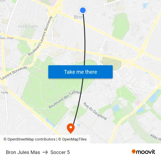 Bron Jules Mas to Soccer 5 map