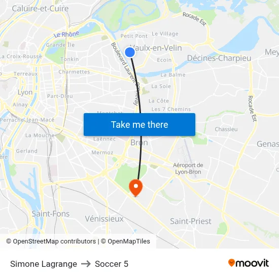 Simone Lagrange to Soccer 5 map