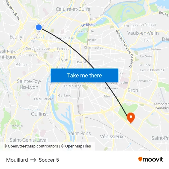 Mouillard to Soccer 5 map