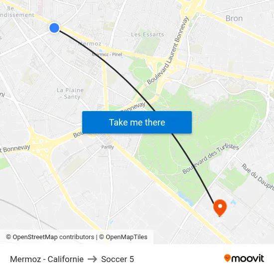 Mermoz - Californie to Soccer 5 map