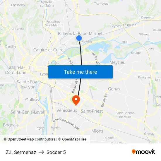 Z.I. Sermenaz to Soccer 5 map