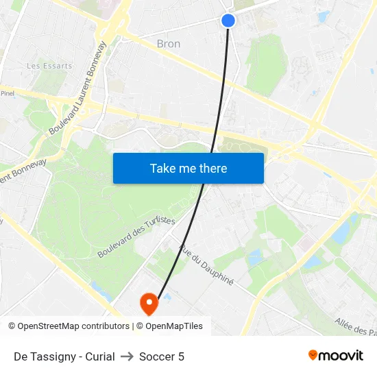 De Tassigny - Curial to Soccer 5 map