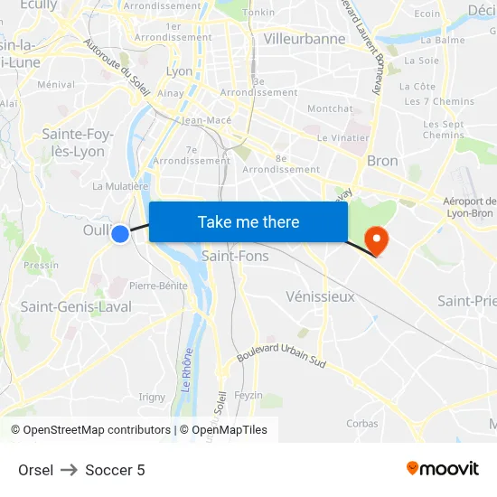Orsel to Soccer 5 map