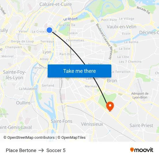 Place Bertone to Soccer 5 map