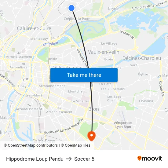 Hippodrome Loup Pendu to Soccer 5 map