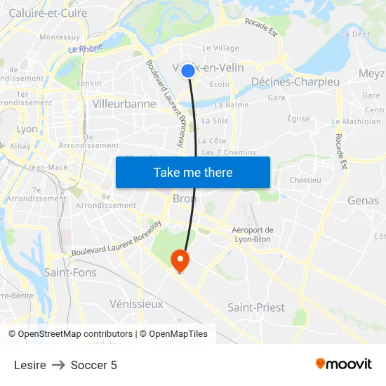 Lesire to Soccer 5 map