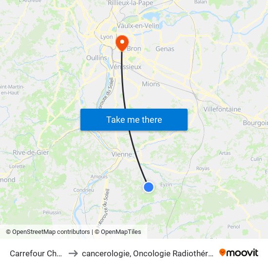 Carrefour Chemin Manin to cancerologie, Oncologie Radiothérapie Dr Vincent Mammar map