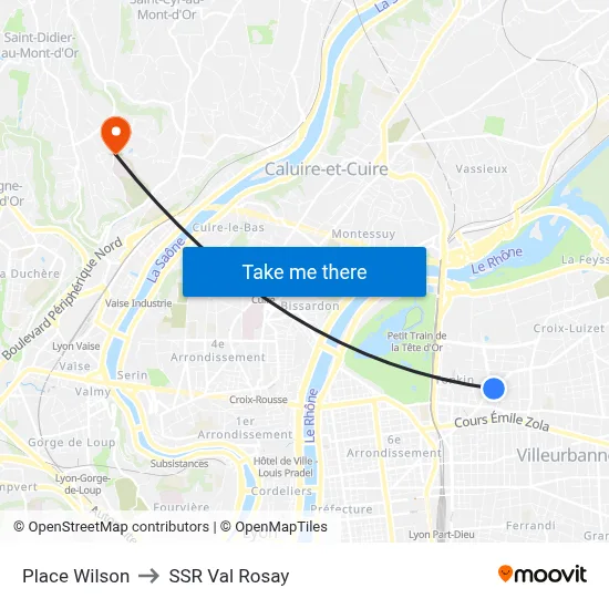 Place Wilson to SSR Val Rosay map