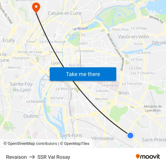 Revaison to SSR Val Rosay map