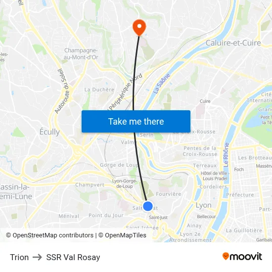 Trion to SSR Val Rosay map