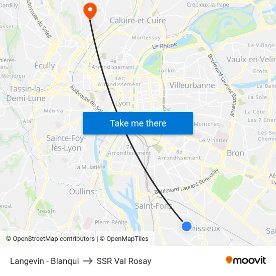 Langevin - Blanqui to SSR Val Rosay map