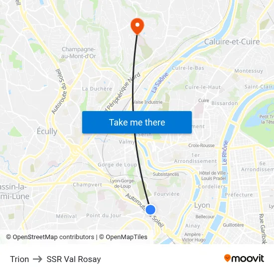 Trion to SSR Val Rosay map