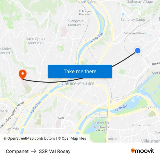 Companet to SSR Val Rosay map