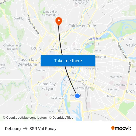 Debourg to SSR Val Rosay map