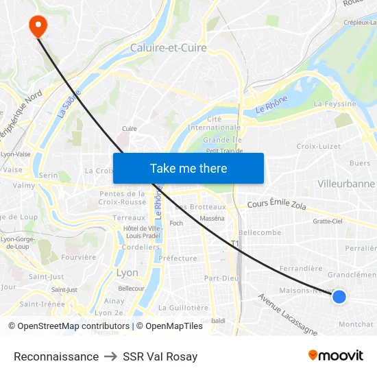 Reconnaissance to SSR Val Rosay map