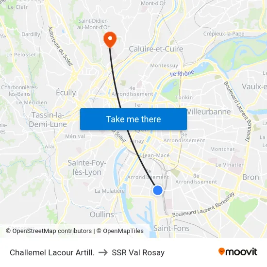 Challemel Lacour Artill. to SSR Val Rosay map