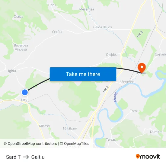 Sard T to Galtiu map