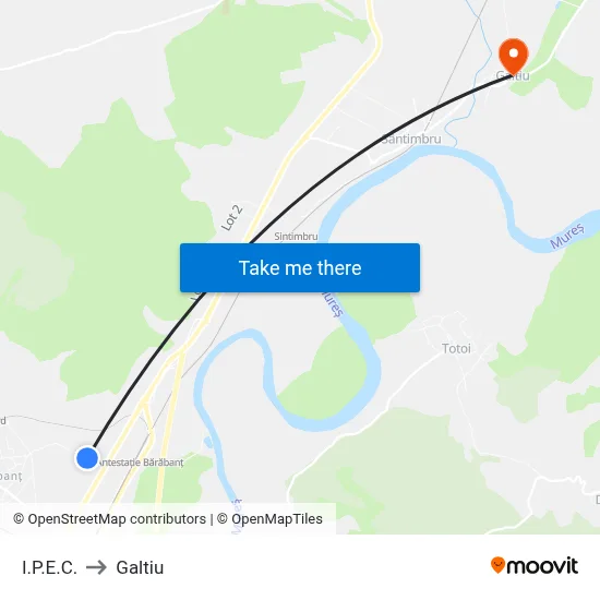 I.P.E.C. to Galtiu map