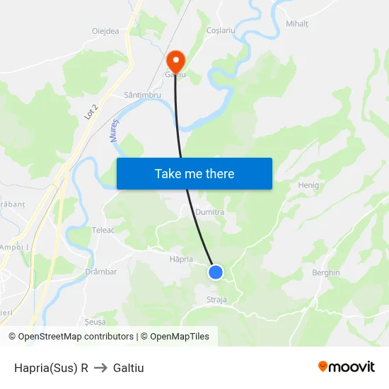 Hapria(Sus) R to Galtiu map