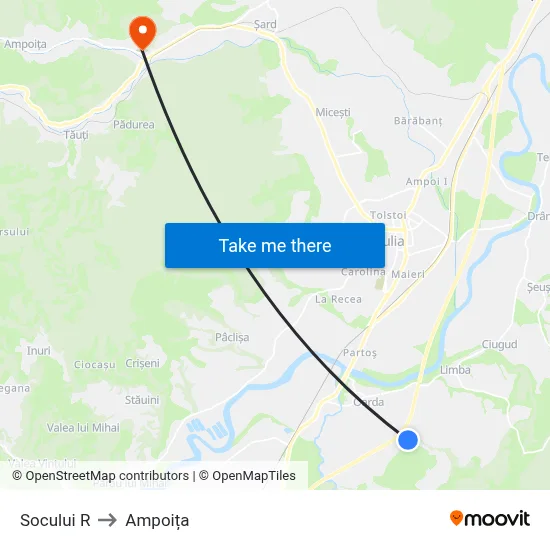 Socului R to Ampoița map