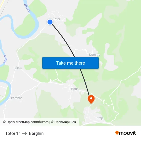 Totoi 1r to Berghin map