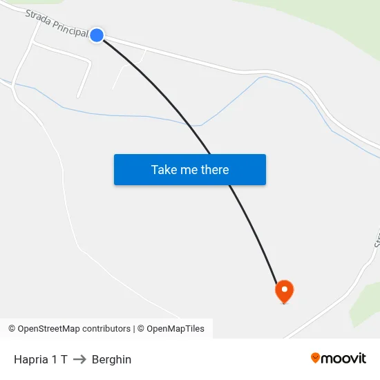 Hapria 1 T to Berghin map