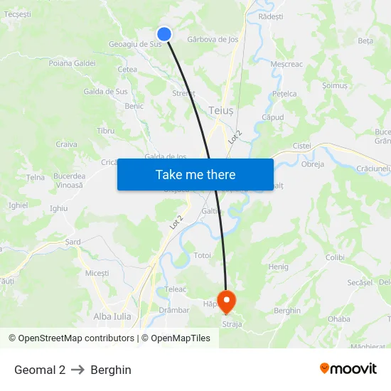 Geomal 2 to Berghin map