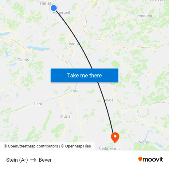 Stein (Ar) to Bever map