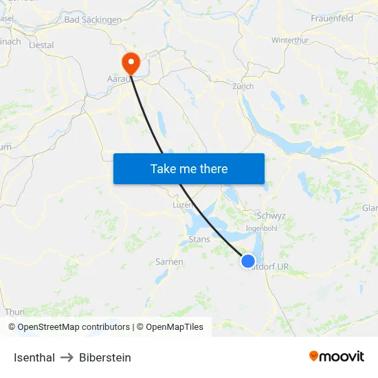 Isenthal to Biberstein map