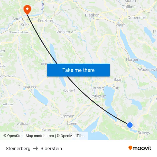 Steinerberg to Biberstein map