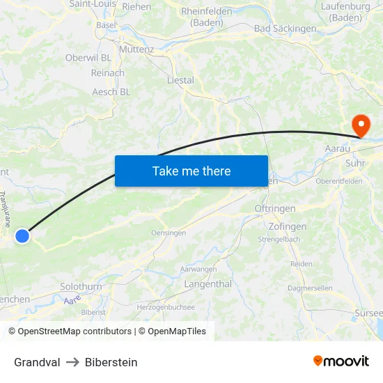Grandval to Biberstein map