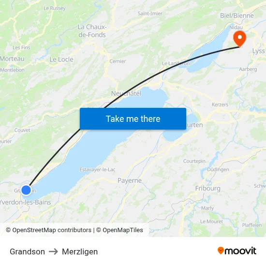 Grandson to Merzligen map
