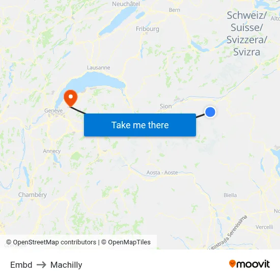 Embd to Machilly map