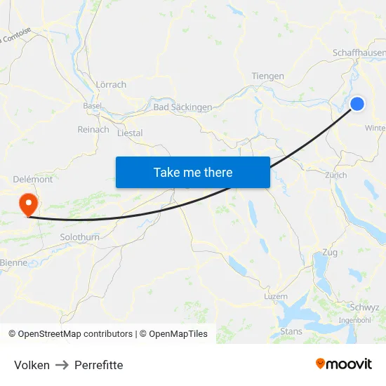 Volken to Perrefitte map