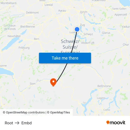 Root to Embd map