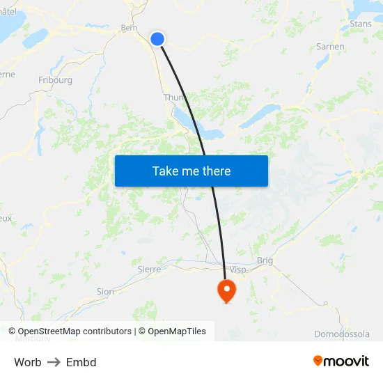 Worb to Embd map