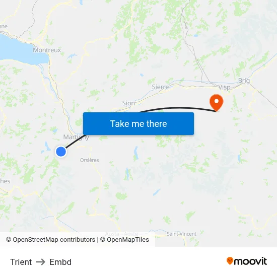 Trient to Embd map