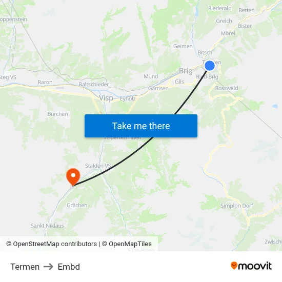 Termen to Embd map
