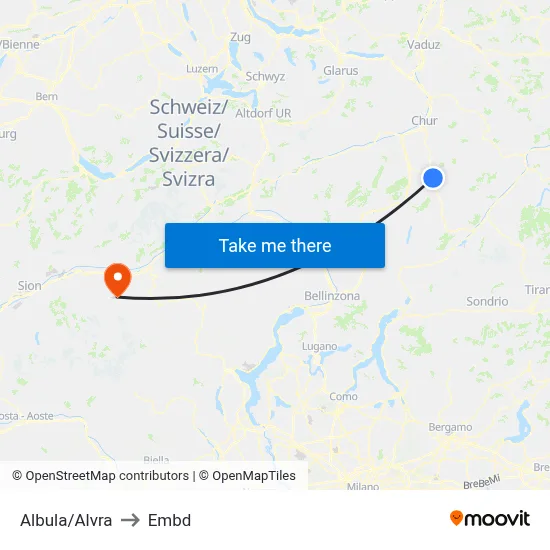 Albula/Alvra to Embd map