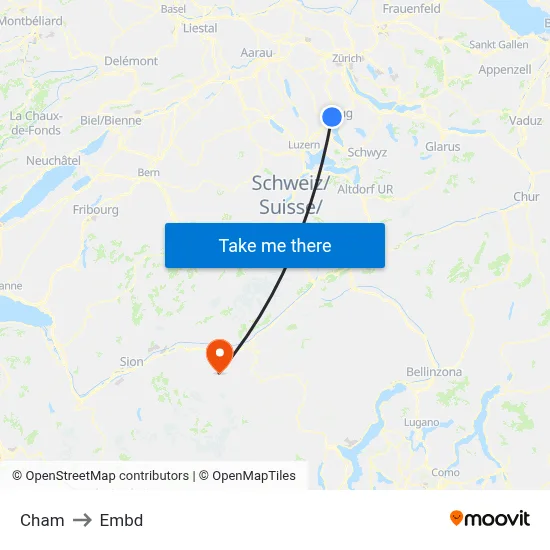 Cham to Embd map