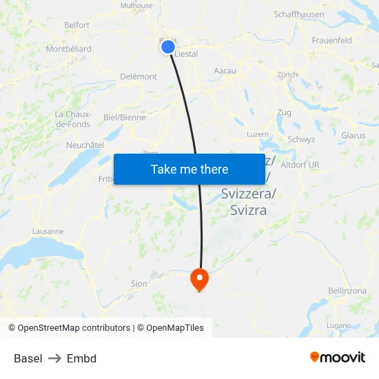 Basel to Embd map