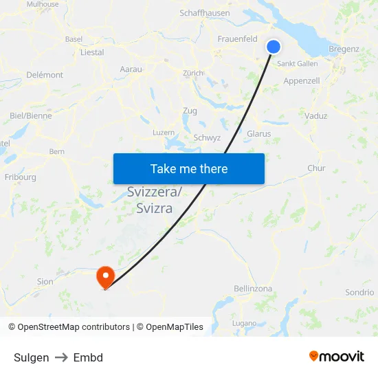 Sulgen to Embd map