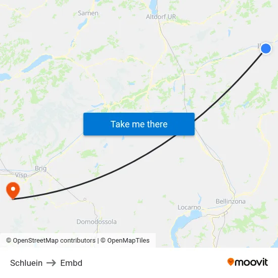 Schluein to Embd map